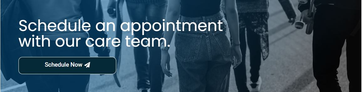 Schedule Appointment Addiction Therapy Banner