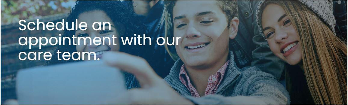 Schedule an Appointment with our Care Team Banner No Button